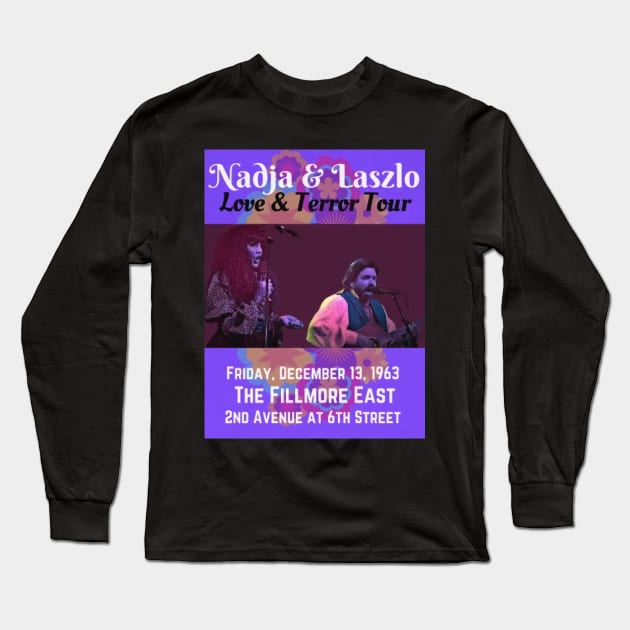 Nadja and Laszlo Love and Terror Tour Long Sleeve T-Shirt by ramdakoli